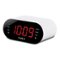 Timex - Alarm Clock Radio with FM Radio and USB Charger (T232W) - White-Front_Standard