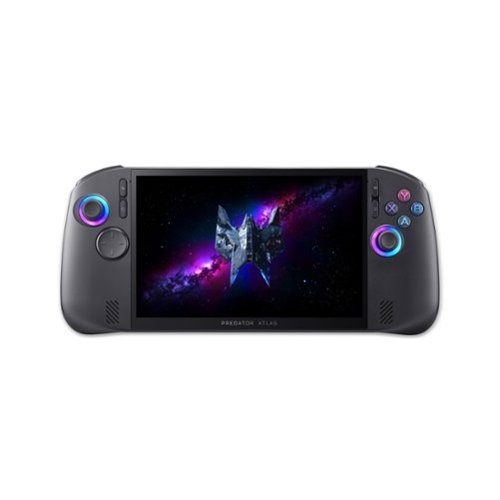 Acer - Predator Atlas 8 Gaming Handheld | Intel Arc G3 Extreme | Intel Arc B390 | 8" 120Hz | 24GB RAM | 512GB SSD | 159 AI TOPS - Shale Black