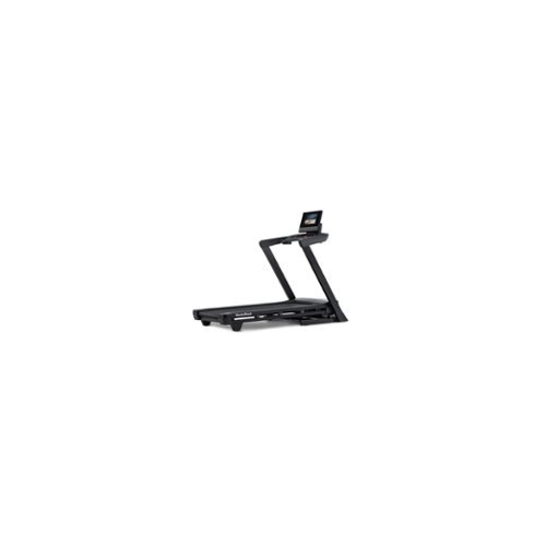 NordicTrack - T Series 10 Treadmill with 10" Tilting Touchscreen and Compact Design - Black-Front_Standard 