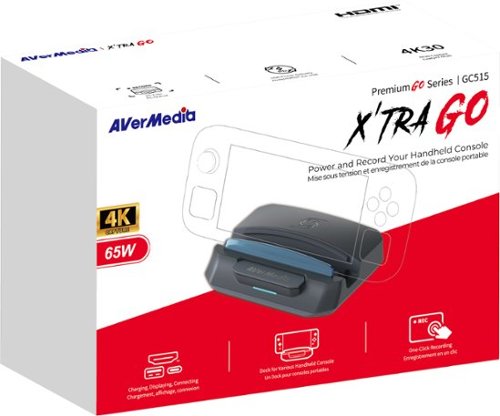 AVerMedia X'TRA GO GC515 Capture Dock Black GC515 - Best Buy