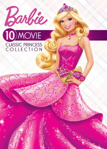 Barbie: 10-movie Classic Princess Collection (Box Set) [DVD] [Standard]-Front_Standard 