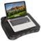 LapGear - Designer Lap Desk (Fits up to 15" Laptop) - Gray Argyle-Front_Standard