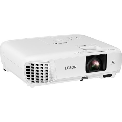 Epson - PowerLite X49 LCD Projector - 4:3 - 1024 x 768 - Front, Rear, Ceiling - 6000 Hour Normal Mode - 12000 Hour Economy - Unknown-Front_Standard 