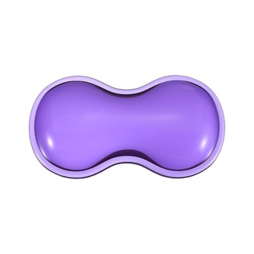 Unique Bargains - Gel Wrist Rest, Ergonomic Silicone Gel Mouse Pad with Cool Touch Cushion for Computer Laptop Home Office (Mouse Pad) - Purple-Front_Standard 