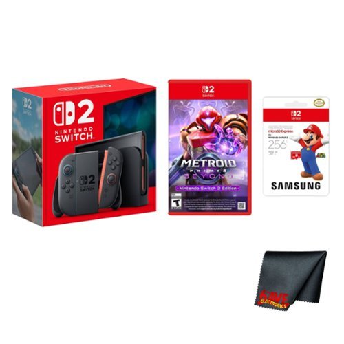 Switch 2 Console + Metroid Prime 4: Beyond Switch 2 Edition