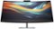 HP - 740pm 40" Class Webcam 5K2K WUHD Curved Screen LED Monitor - 21:9 - Black, Silver-Front_Standard
