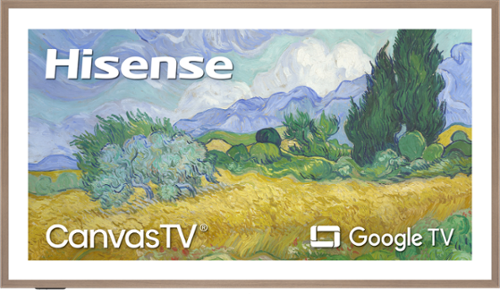Hisense - 55" Class S7 Canvas Series Smart Google TV 4K QLED Smart Google TV with Hi-Matte Display and UltraSlim Wall Mount (2026)