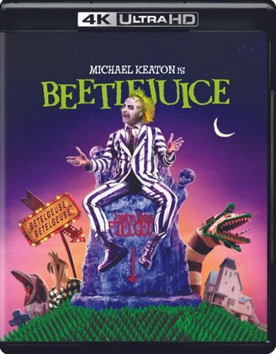  Beetlejuice [4K Ultra HD Blu-ray/Blu-ray] [1988]