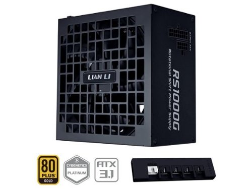 Lian Li RS 1000W Rotational Shift Modular PSU, 80+ Gold, USB Fan