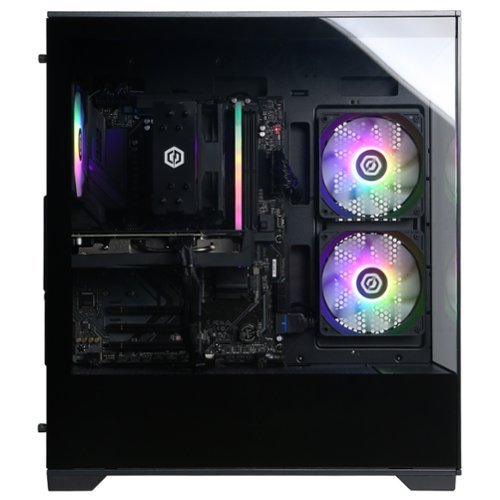 CyberPowerPC Gaming Desktop AMD Ryzen 5 8400F 2024 NVIDIA GeForce