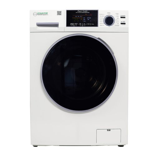 Equator - All-in-One RV Approved Washer Dryer VENTED-DRY 30% FASTER than Condense 15lb 110V - White-Front_Standard 