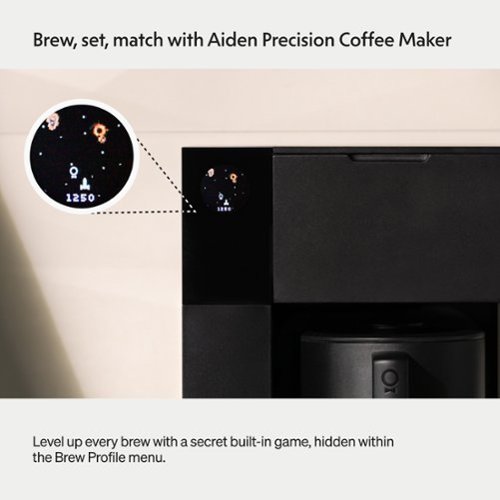 Fellow - Aiden Precision Coffee Maker w/ Built In Guidance & Optional Automatic Temperature, Timing, and Water Flow - Black-Alt_View_Standard_15 