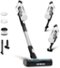 Levoit - LVAC-200 Cordless Vacuum - Black & White-Front_Standard