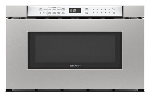 Sharp - 1.2 cu ft 950W Drawer Microwave With Sensor Cooking - Stainless Steel