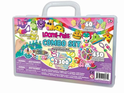 Choon's Design Rainbow Loom- Loomi Pals, Combo Set Features, 2,300 Rubber Bands SHOP ONLINE