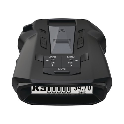  Cobra - RAD 700i Radar and Laser Detector, works with Apple CarPlay/Android Auto - Black