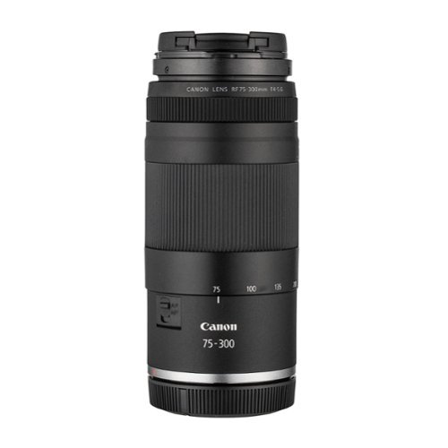 Canon RF 75 300mm F4 5.6 Black 7155C002 - Best Buy