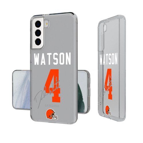 Keyscaper - NFL - Deshaun Watson Cleveland Browns Galaxy Clear Case - S24 - Multicolor-Front_Standard 
