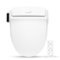 SmartBidet - SB-1000 Electric Smart Bidet™ Toilet Seat with Heated Seat, Warm Air Dryer, and Remote Control – Round - White-Front_Standard