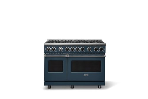 Viking - 48"W. 7.3 Cu. Ft. Freestanding Sealed 8 Burner Gas Range - Squall - Squall-Front_Standard 