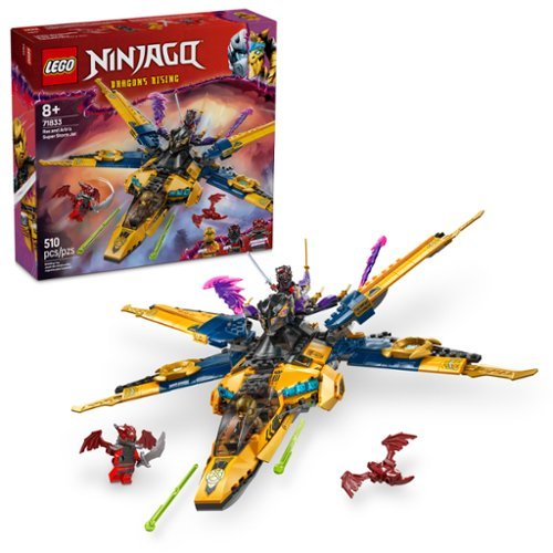 LEGO - NINJAGO Ras and Arin's Super Storm Jet Building Toy 71833