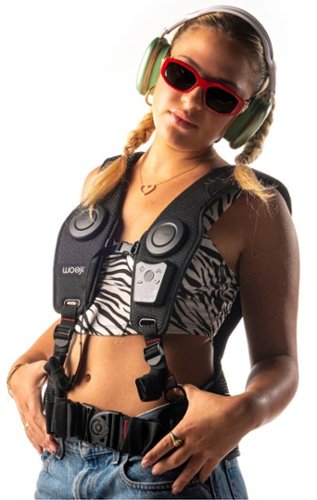 Woojer Fortnite High-Fidelity Haptic Vest 3 – Midas Edition for Games, Music, Movies, VR, and Wellness. - Black/Golden WHERE TO BUY