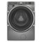 Whirlpool - 5.0 Cu. Ft. High Efficiency Smart Front Load Washer with FreshFlow Vent System - Silver-Front_Standard