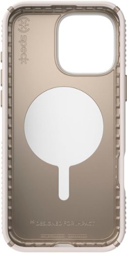 Speck Presidio2 Grip ClickLock Case with MagSafe for Apple iPhone 16 Pro Max - Bleached Bone GLOBAL SHIPPING