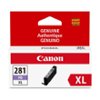 Canon - CLI-281 XL High-Yield Ink Cartridge - Photo Blue-Front_Standard