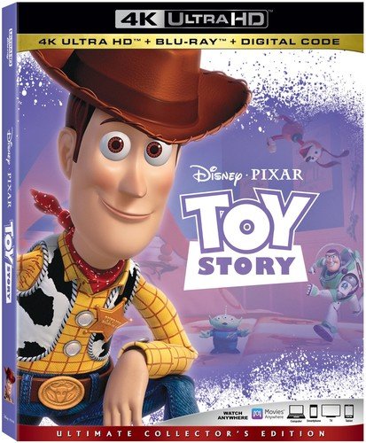  Toy Story [Includes Digital Copy] [4K Ultra HD Blu-ray/Blu-ray] [1995]