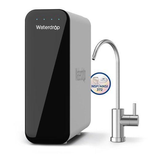 Waterdrop - Ultra Filtration Under Sink Water Filter System - White-Front_Standard 