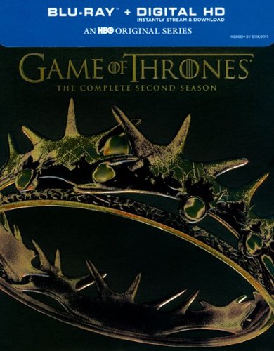  Game of Thrones: The Complete Second Season [5 Discs] [Blu-ray]