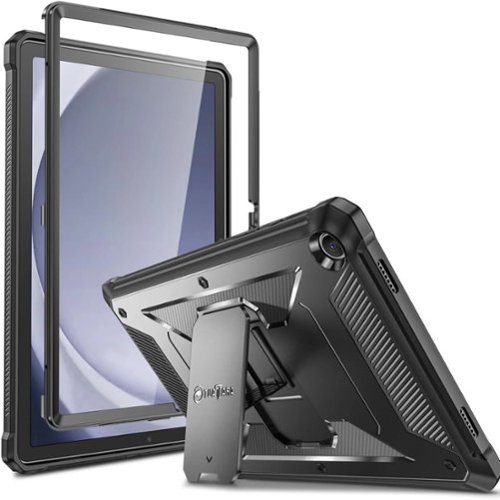 Kitcheniva - Heavy Duty Shockproof Case Rugged Stand Cover For Samsung Galaxy Tab A9 Plus 11" - Black-Front_Standard 