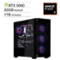 Velztorm - Pilum Pre-Built Gaming Desktop PC (AMD Ryzen 7 5700X, GeForce RTX 5060, 32GB Memory, 1TB SSD, Liquid Cool, Windows 11) - Black-Front_Standard