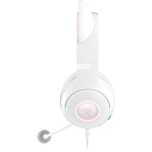 Razer Kraken Kitty V2 Wired Gaming Headset for PC, Mac, Nintendo Switch, Steam Deck, Mobile, and Tablet - White BUY IN EUROPE