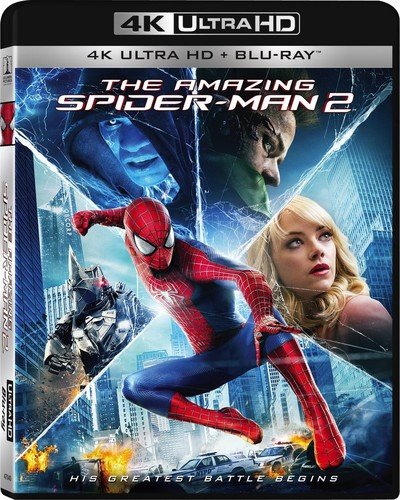  The Amazing Spider-Man 2 [Includes Digital Copy] [4K Ultra HD Blu-ray/Blu-ray] [2014]