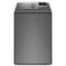Maytag - 5.3 Cu. Ft. High Efficiency Smart Top Load Washer with Extra Power Button - Metallic Slate-Front_Standard