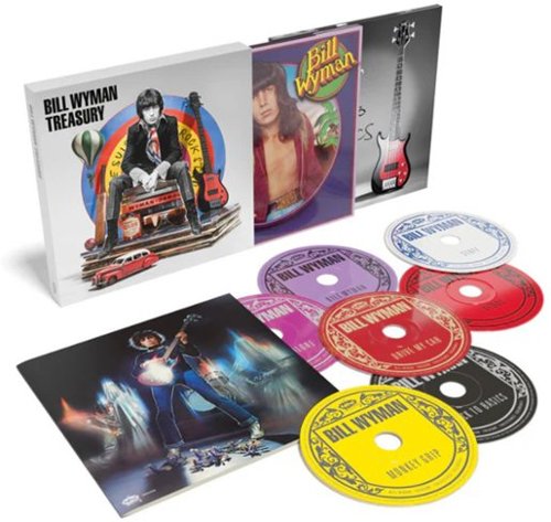Bill Wyman - Treasury - Deluxe 7CD Boxset   - COMPACT DISCS-Front_Standard 