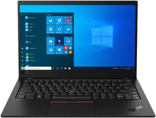 Lenovo - ThinkPad X1 Carbon Gen 8 Certified Refurbished 14", Intel Core i7-10510U, 16GB RAM, 256GB SSD Retina Laptop - Gray