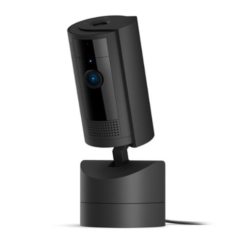 Ring Pan-Tilt Indoor Security Cam with 360° Horizontal Pan Coverage, Live View & Two-Way Talk, and HD Video - Black BUY ONLINE