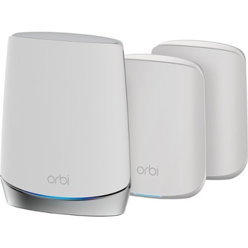 NETGEAR - Orbi 650 Series AX3000 Tri-Band Mesh Wi-Fi 6 System (3-pack)