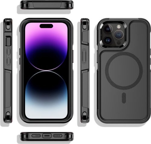 SaharaCase Raider Series Armor Case with MagSafe for Apple iPhone 14 Pro - Black SHOP ONLINE