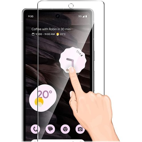 SaharaCase ZeroDamage Ultra Strong+ Tempered Glass Screen Protector for Google Pixel 7a (2-Pack) - Clear WORLDWIDE DELIVERY