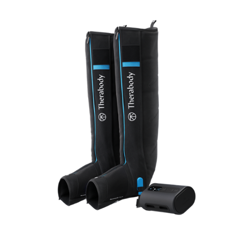 Therabody - RecoveryAir Prime Compression Boots Large - Black-Front_Standard 