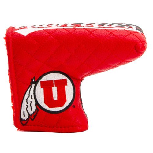 Team Golf - Utah Utes Quilted Blade Putter Cover - Multicolor-Front_Standard 