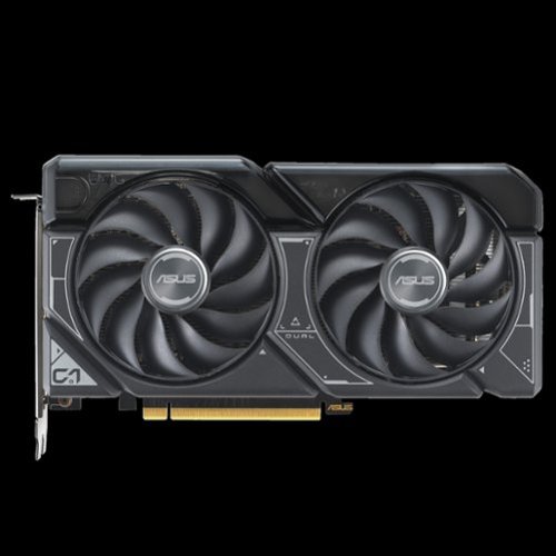 ASUS - NVIDIA GeForce RTX 4060 Ti Dual Overclock 16GB GDDR6 PCI Express 4.0 Graphics Card - Black-Front_Standard 