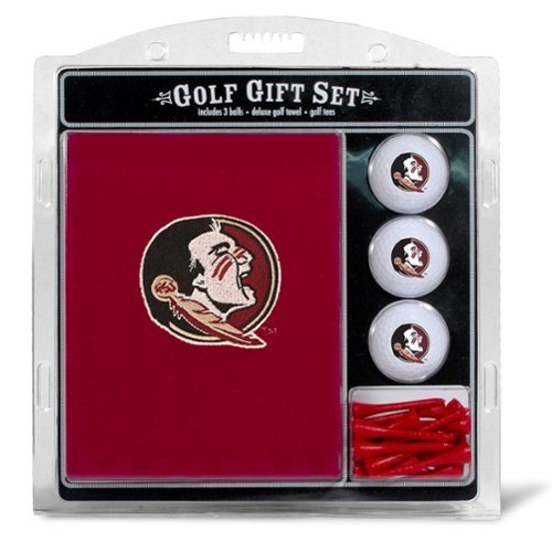 Team Golf - Florida State Seminoles Embroidered Golf Gift Set - Multicolor-Front_Standard 
