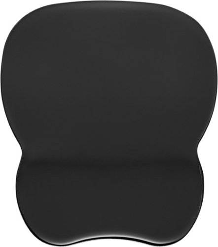 Insignia™ Premium Mouse Pad with Wrist Rest - Black & White HOW TO BUY
