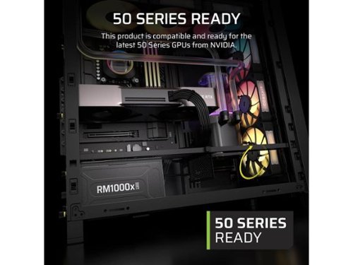 CORSAIR RM1000x Fully Modular ATX PSU ATX 3.1 & PCIe 5.1 Compliant