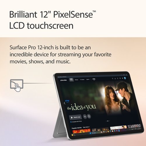 Microsoft Surface Pro - 12 Touchscreen - Snapdragon X Plus (8 Core) - 8GB Memory - 256GB UFS - Device Only - Platinum SHOP ONLINE